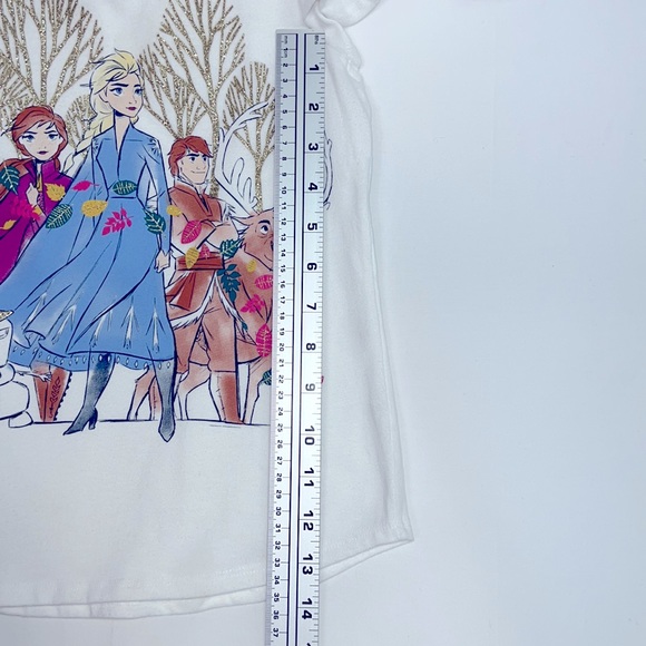 #0051 | Disney Frozen Softest Tee: Size: 7 | 60% Cotton | 40% Polyester - Picture 7 of 7